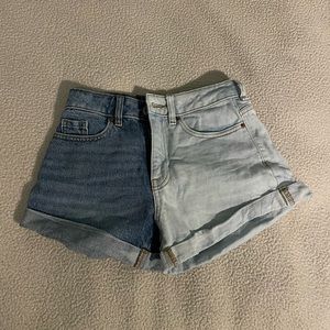 PacSun two tone shorts